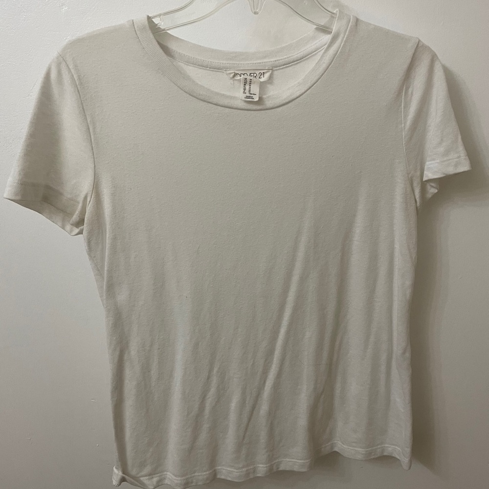 🦋3 for $15🦋 White shirt from Forever 21